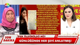 Günlüğünde her şeyi anlatmıştı.