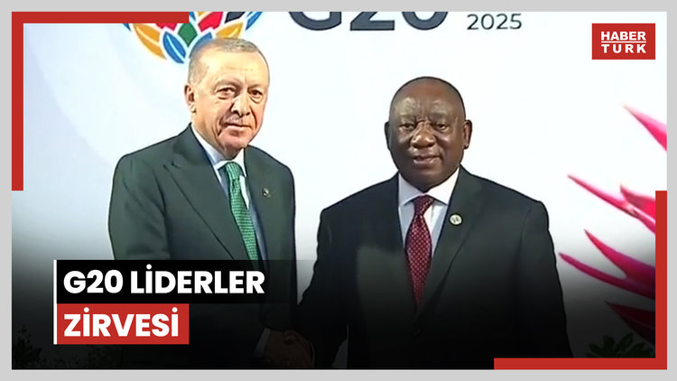 Cumhurbaşkanı Erdoğan, G20 Liderler Zirvesi resmi karşılama törenine katıldı