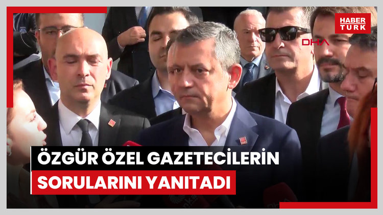 Zonguldak - Özgür Özel, gazetecilerin sorularını yanıtadı