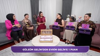 Gülsüm gelinden 1 puan!