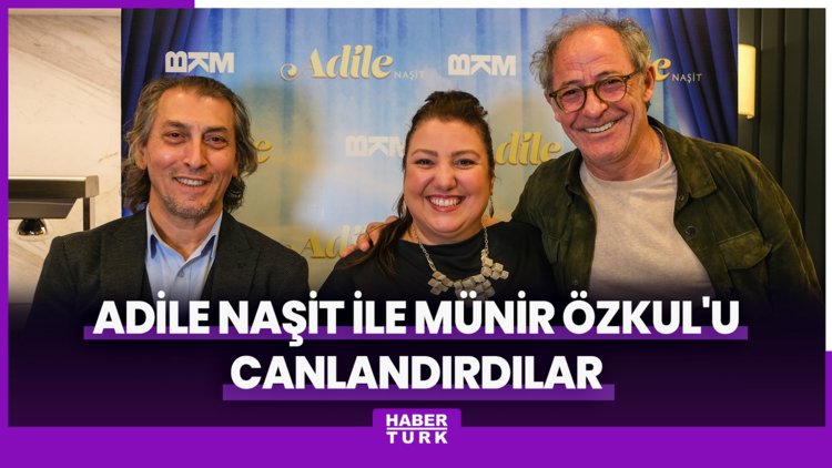 Adile Naşit ile Münir Özkul'u canlandırdılar