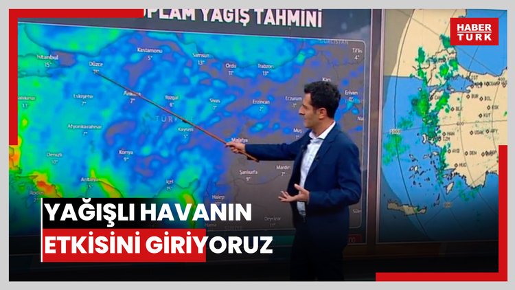 Yağışlı havanın etkisini giriyoruz