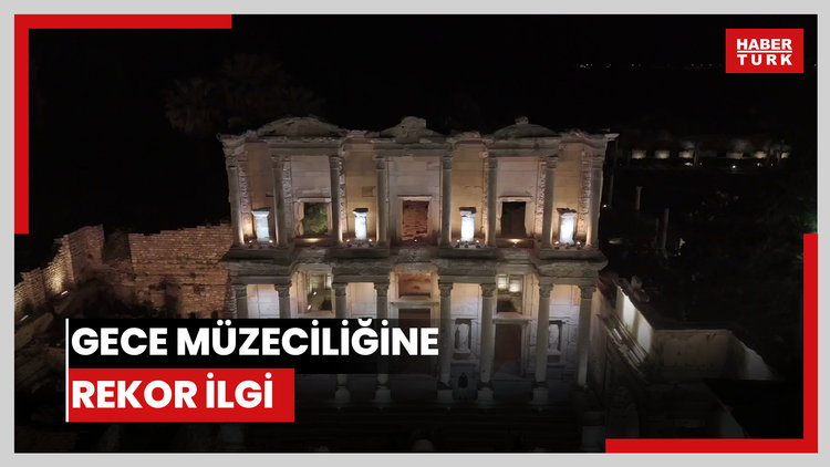 Gece müzeciliğine rekor ilgi