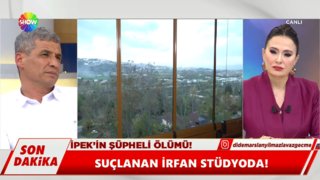 Suçlanan İrfan stüdyoda!