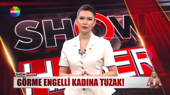 Görme engelli kadını kandırdılar!