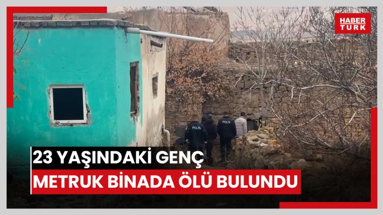 23 yaşındaki genç metruk binada ölü bulundu