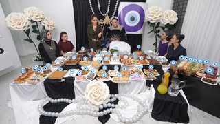 88 çeşit yemekle rekor kırdı!