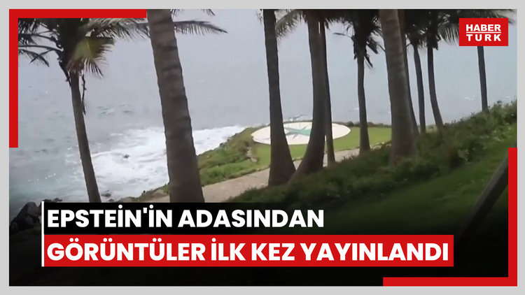 Epstein'in adasından görüntüler ilk kez yayınlandı