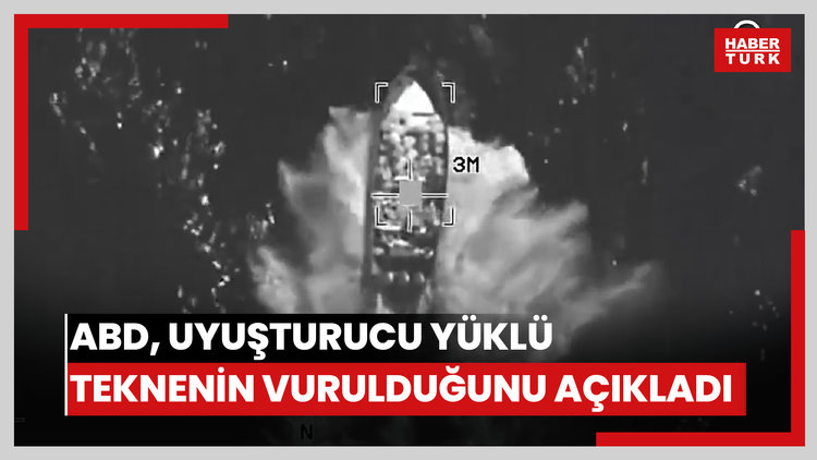 ABD, Doğu Pasifikte uyuşturucu yüklü olduğu öne sürülen teknenin vurulduğunu açıkladı