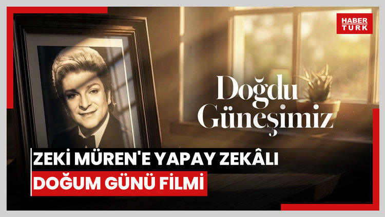 Zeki Müren'e yapay zekâlı doğum günü filmi