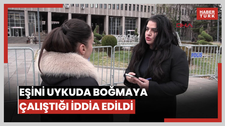 Eşini uykuda yastıkla boğmaya çalıştığı iddia edilen kadın için uzaklaştırma kararı
