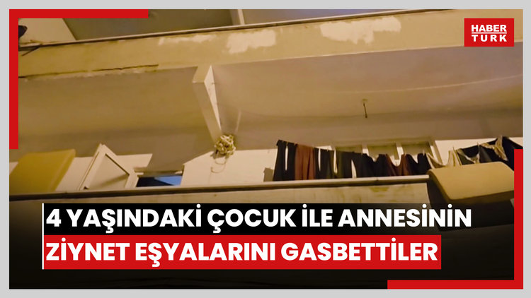 Arnavutköy'de silah zoruyla girdikleri evde 4 yaşındaki çocuk ile annesini darbederek, ziynet eşyalarını gasbettiler