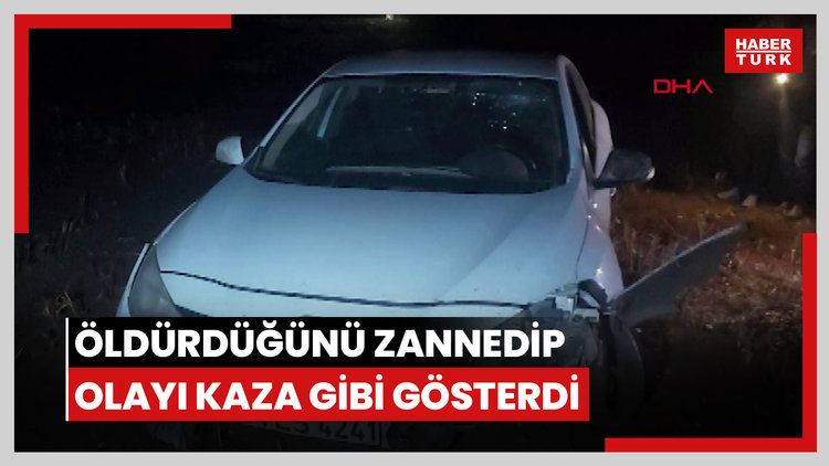 Şanlıurfa - Dövdüğü eşinin öldüğünü zannedip olayı gizlemek için trafik kazası gibi göstermeye çalıştı