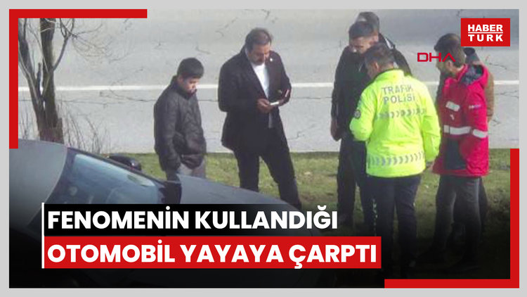 'Şırdancı Mehmet' olarak bilinen fenomenin kullandığı otomobil, yayaya çarptı