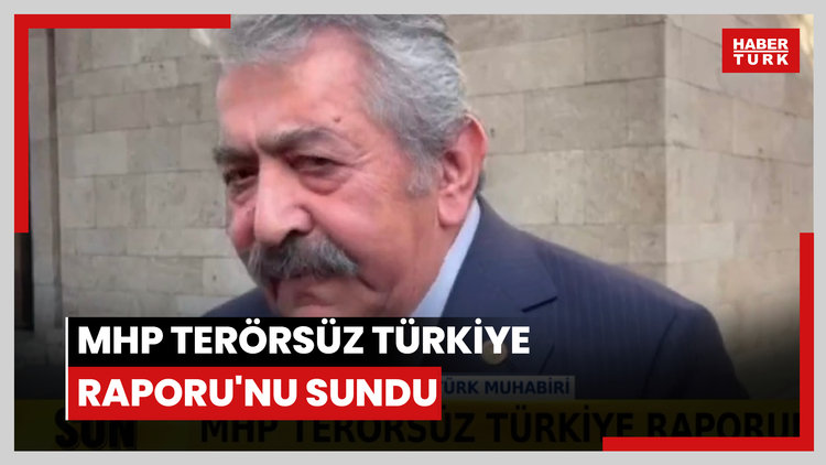 MHP Terörsüz Türkiye Raporu'nu sundu