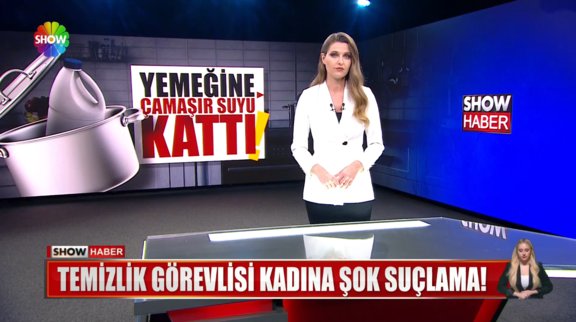 Yemeğine çamaşır suyu kattı! 