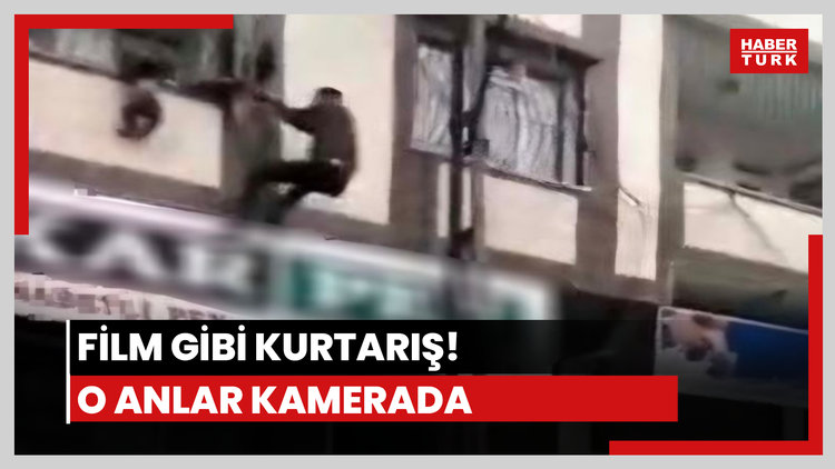 Film gibi kurtarış kamerada!