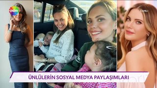 Ünlülerin sosyal medya paylaşımları!