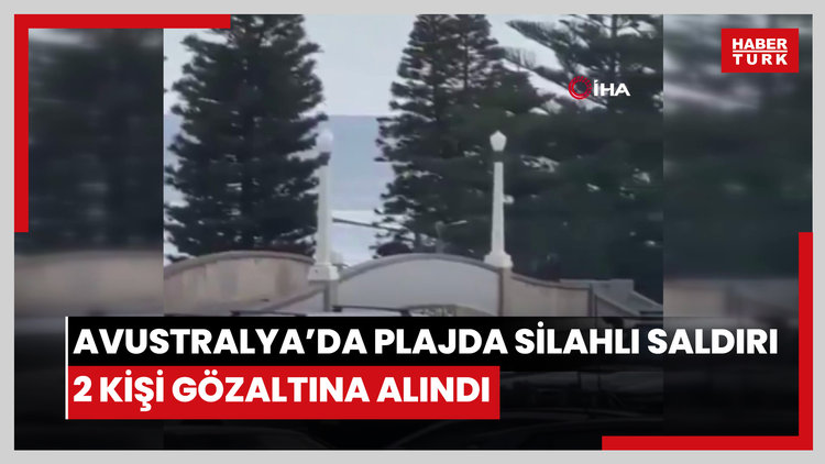 Avustralya'da plajda silahlı saldırı: 2 kişi gözaltına alındı