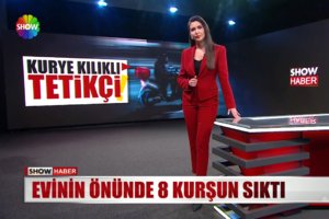 Evinin önünde 8 kurşun sıktı! 
