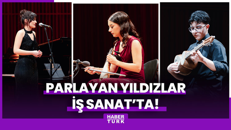 Parlayan yıldızlar İş Sanat'ta