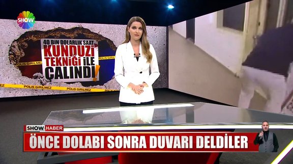 40 bin dolarlık saat çalındı!