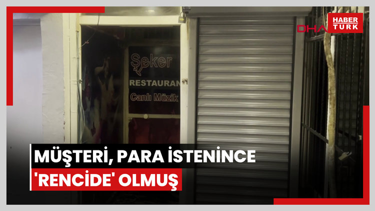 Barda solistin öldüğü hesap kavgasını çıkaran müşteri, para istenince 'rencide' olmuş
