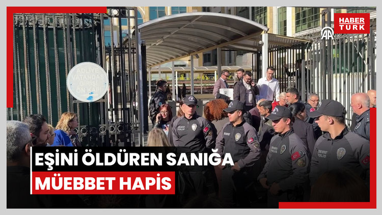Eşini öldüren sanığa müebbet hapis