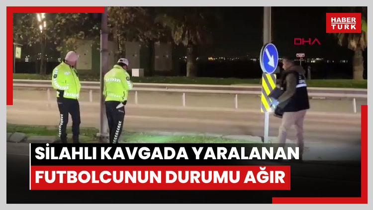 İzmit'teki silahlı kavgada yaralanan futbolcunun durumu ağır