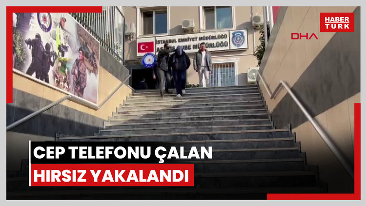 İstanbul'da alışveriş yapan kişinin cep telefonunu çalan hırsız yakalandı