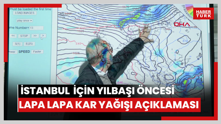 Uzmandan İstanbul ve Marmara için yılbaşı öncesi lapa lapa kar yağışı açıklaması