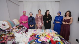 Ravza Aydoğan’ın evine konuk olundu.