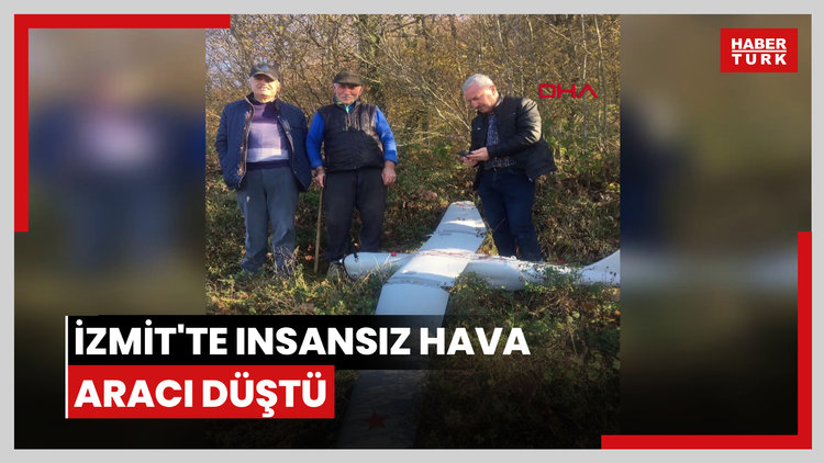 İzmit'te insansız hava aracı düştü