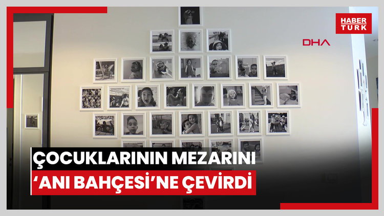 Babalarının öldürdüğü çocuklarının mezarını 'anı bahçesi'ne çevirdi