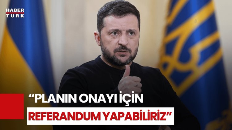 Ukrayna Başkanı Zelenskiy Barış Planını Açıkladı