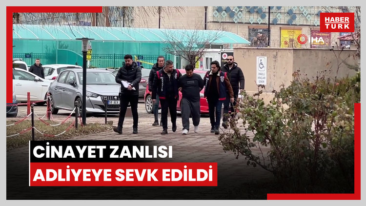 Ağabeyini öldüren cinayet zanlısı adliyeye sevk edildi
