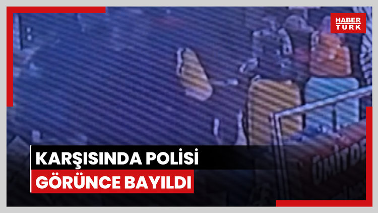 Kendisini cezaevine götürmek için gelen polisleri görünce bayıldı