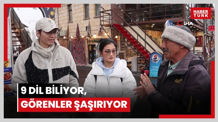 9 Dil biliyor, görenler şaşırıyor
