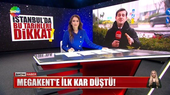 İstanbul'a kar yağdı!