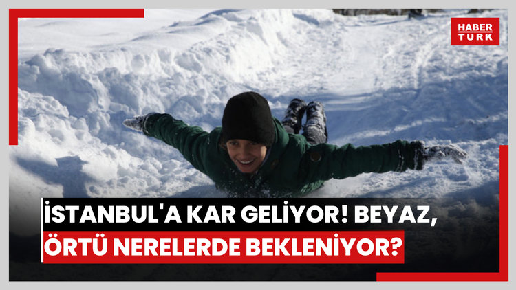 İstanbul'a kar geliyor! Peşe peşe uyarılar! Beyaz örtü nerelerde bekleniyor?