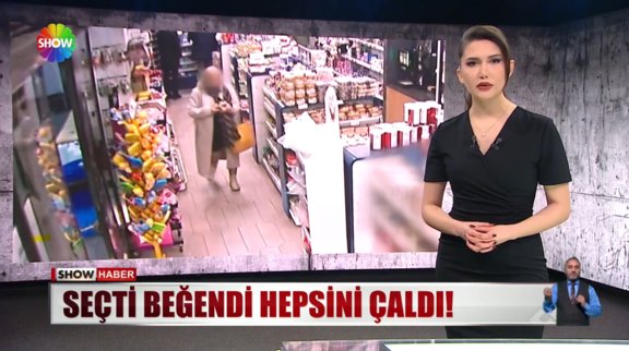 Seçti, beğendi, hepsini çaldı! 