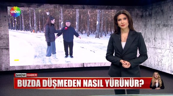 Zordur karda yürümek! 