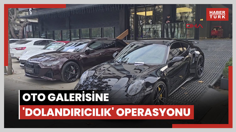 Kadıköy'de oto galerisine 'dolandırıcılık' operasyonu