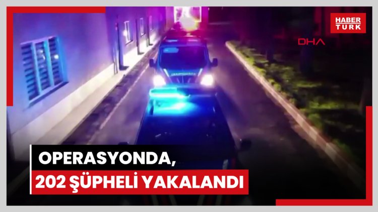 Bakan Yerlikaya: 14 il merkezli 'Silah ve Mühimmat Kaçakçılığı operasyonunda, 202 şüpheli yakalandı