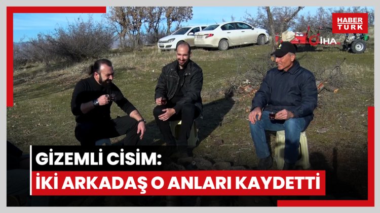 Ankara semalarında gizemli cisim: İki arkadaş o anları kaydetti