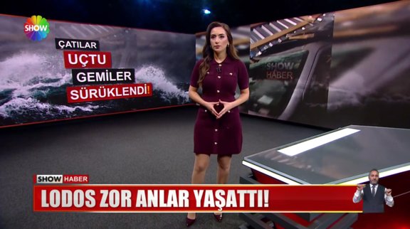 Lodos zor anlar yaşattı!
