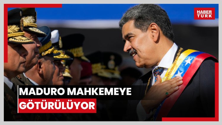 Maduro mahkemeye götürülüyor