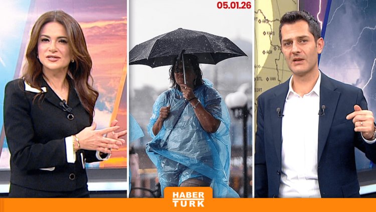 Meteoroloji Alarm Verdi! Sağanak Yağmur Etkili Olacak