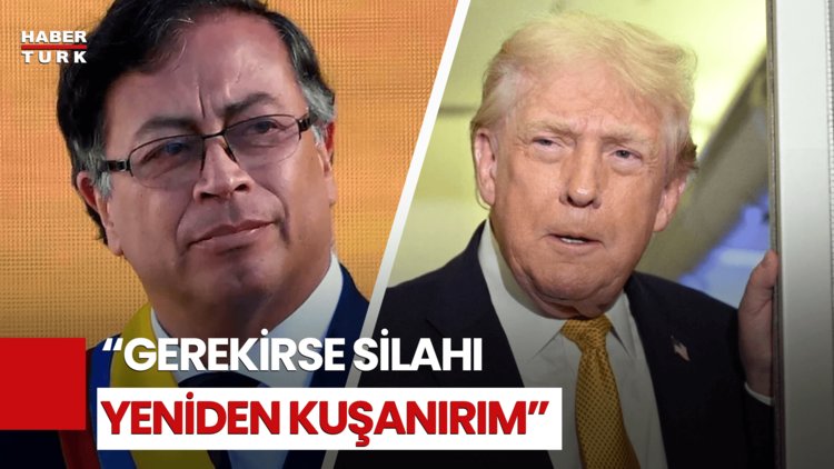 Kolombiya Lideri Petro'dan ABD Başkanı Trump'a Sert Tepki!