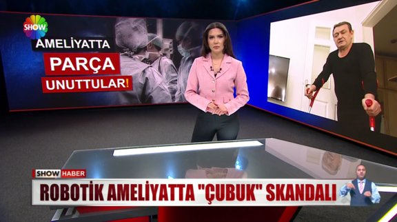 Ameliyatta parça unutuldu!